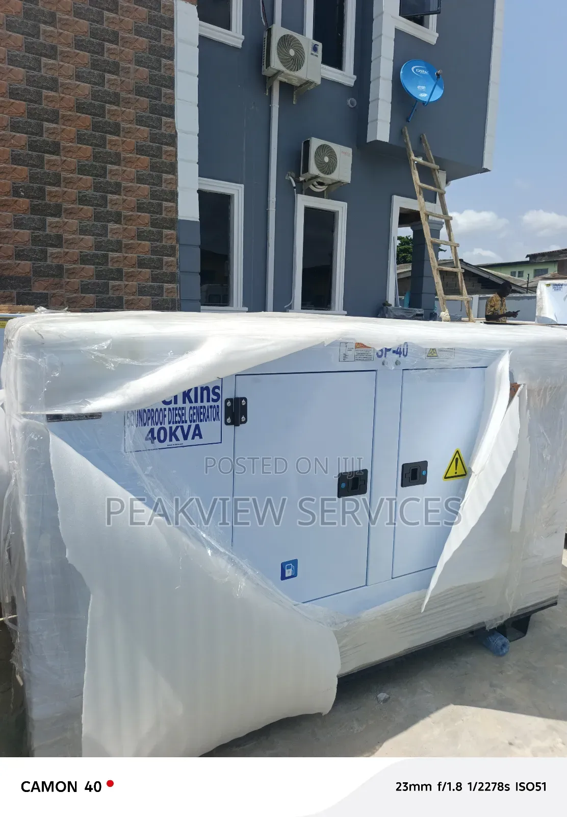 Power Generation System 40kva Perkins Soundproof Generator