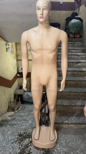 Male Plastic Cute Face Display Mannequin