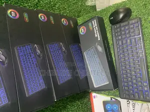 Kl220 Wireless RGB Backlit Keyboard Mouse Combo
