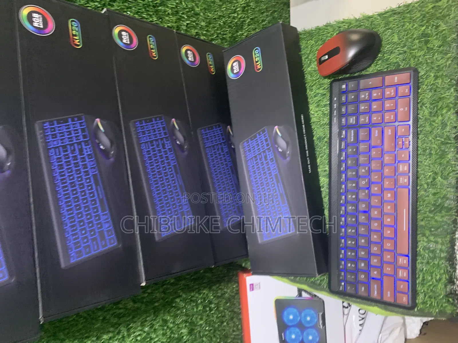 Kl220 Wireless RGB Backlit Keyboard Mouse Combo