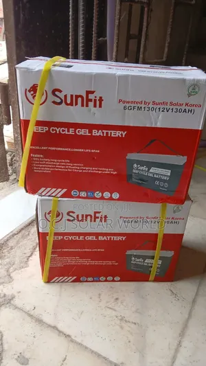 130ahs Sunfit Product Solar Battery