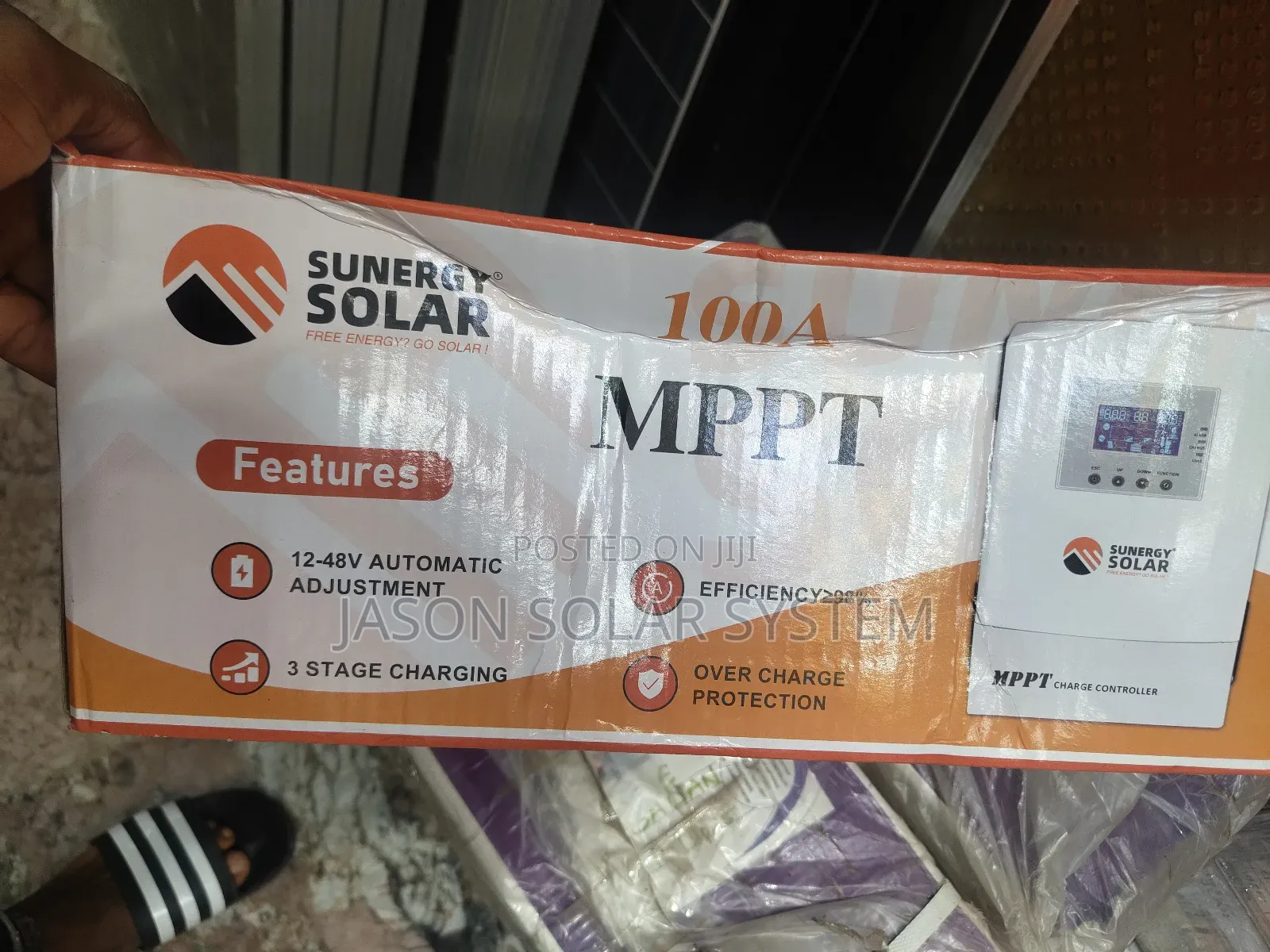 Sunergy MPPT Charge Controller 100a