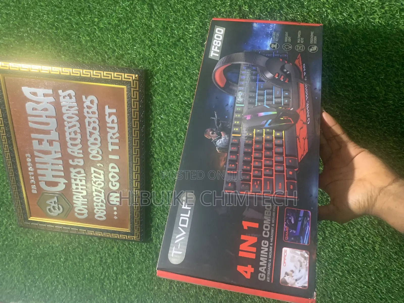 T-Volf Tf800 4-in-1 Gaming Combo Keyboard and Mouse