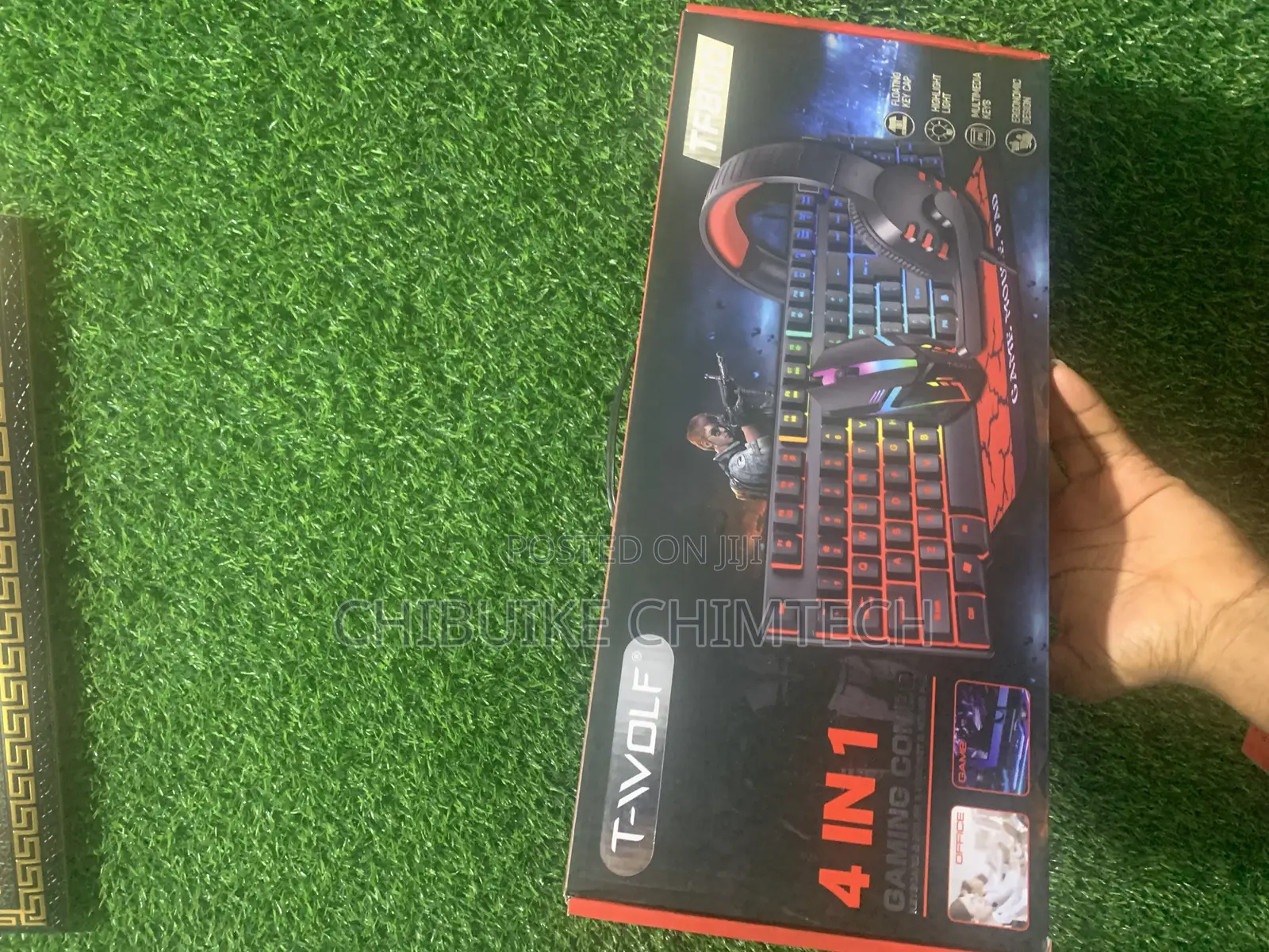 T-Volf Tf800 4-in-1 Gaming Combo Keyboard and Mouse