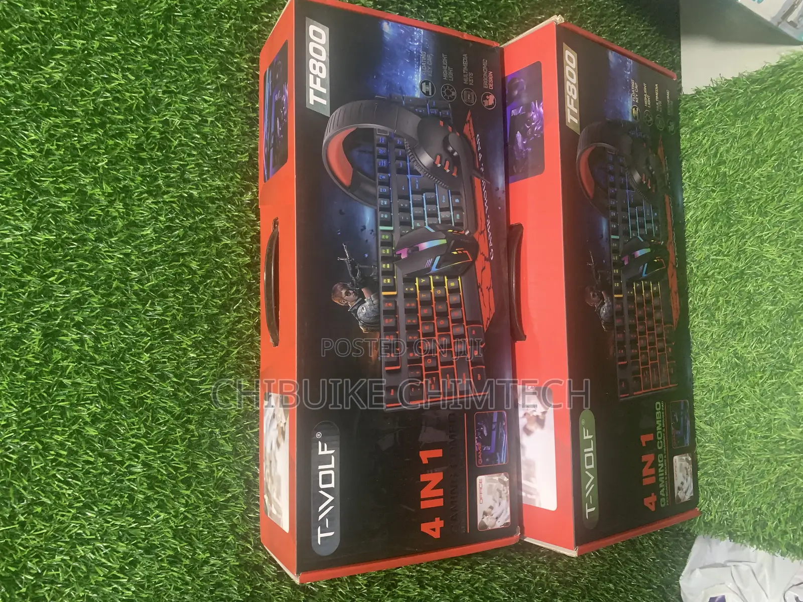 T-Volf Tf800 4-in-1 Gaming Combo Keyboard and Mouse