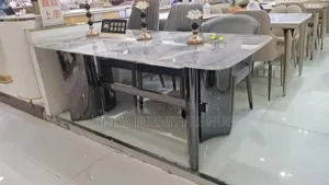 Quality Set of Marble Dinnig Table