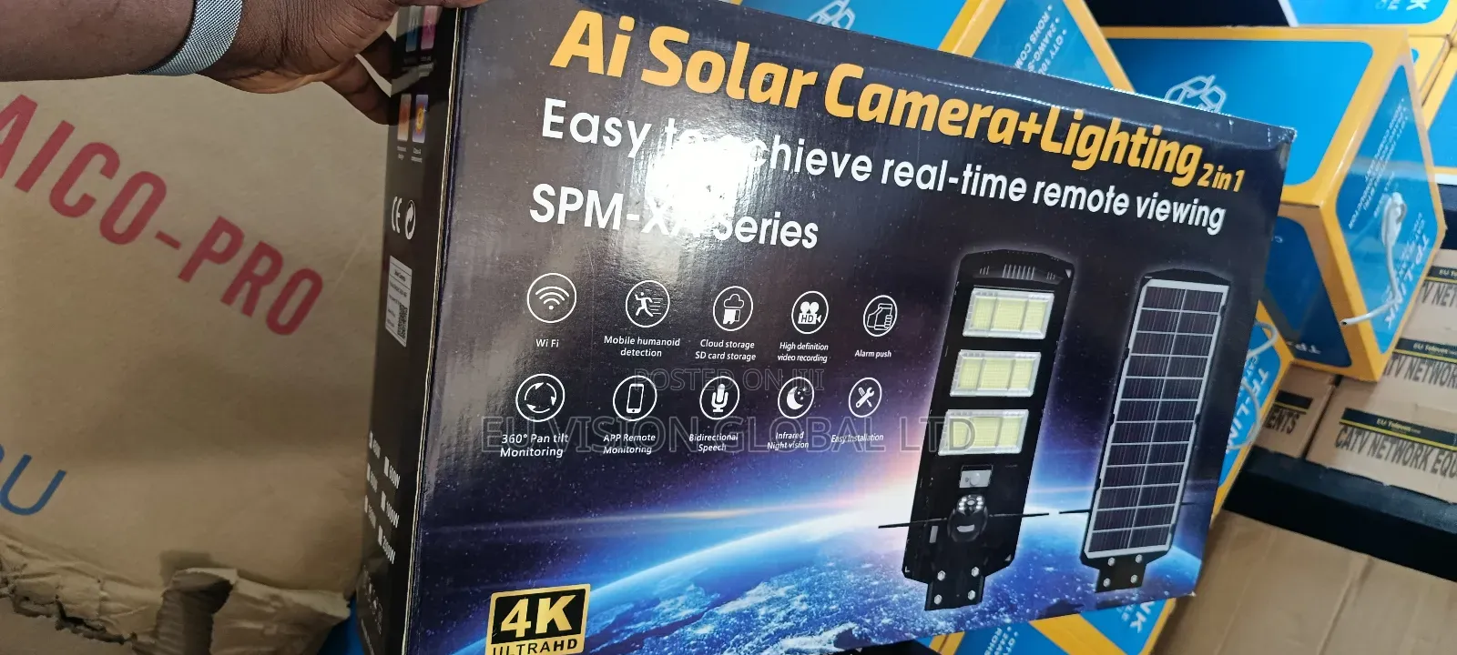Camera With Solar