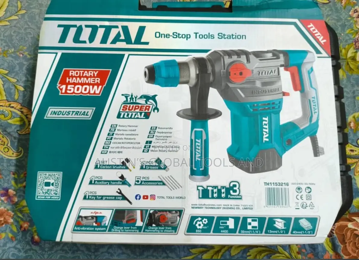 Total Rotary Hammer 1500w