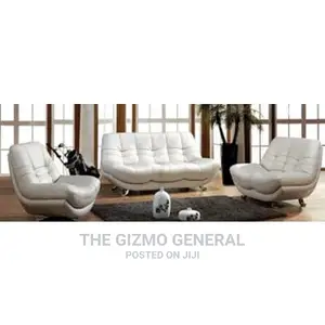5 Seater Herbert Living Room Set - White