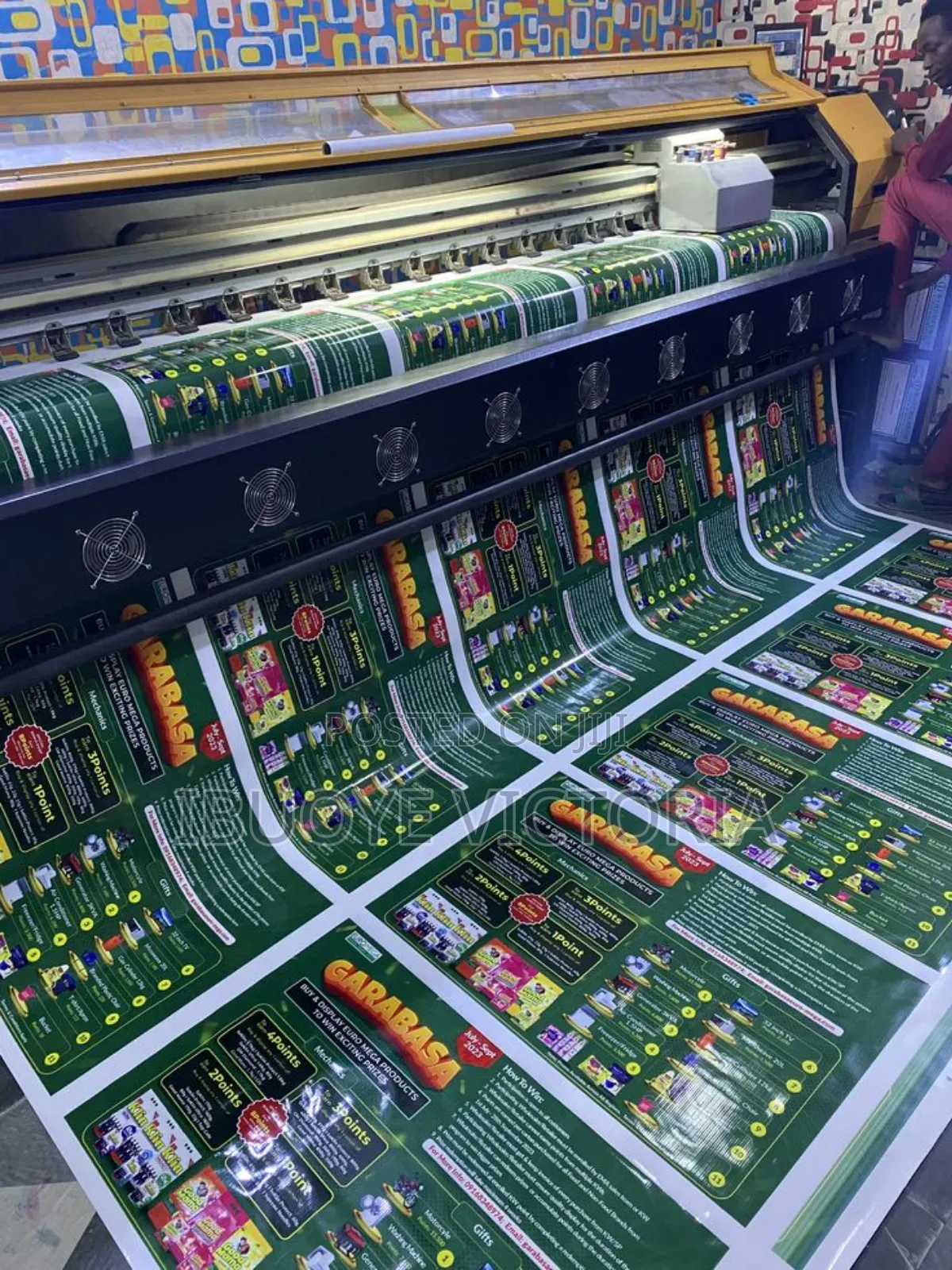 Large Format Printing – Flex Banners, Stickers (Sav) Window Graphics