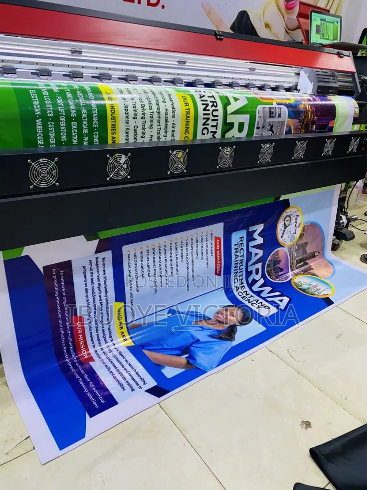 Large Format Printing – Flex Banners, Stickers (Sav) Window Graphics