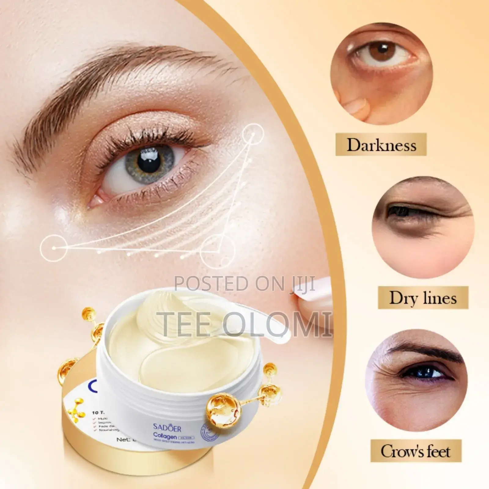 Collagen Eye Patch, 30 Pairs