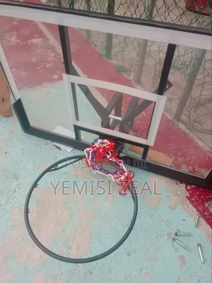 Quality Basketball Rim, Net And Fibre Glass