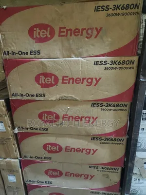 Itel All in One 3.6kva Inverter 8kwh Lithium Battery Solar Generator