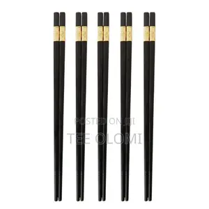 Premium Chinese Chopsticks, 5 Pairs