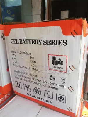 200ah 12v Felicity Block/Gel Inverter Battery
