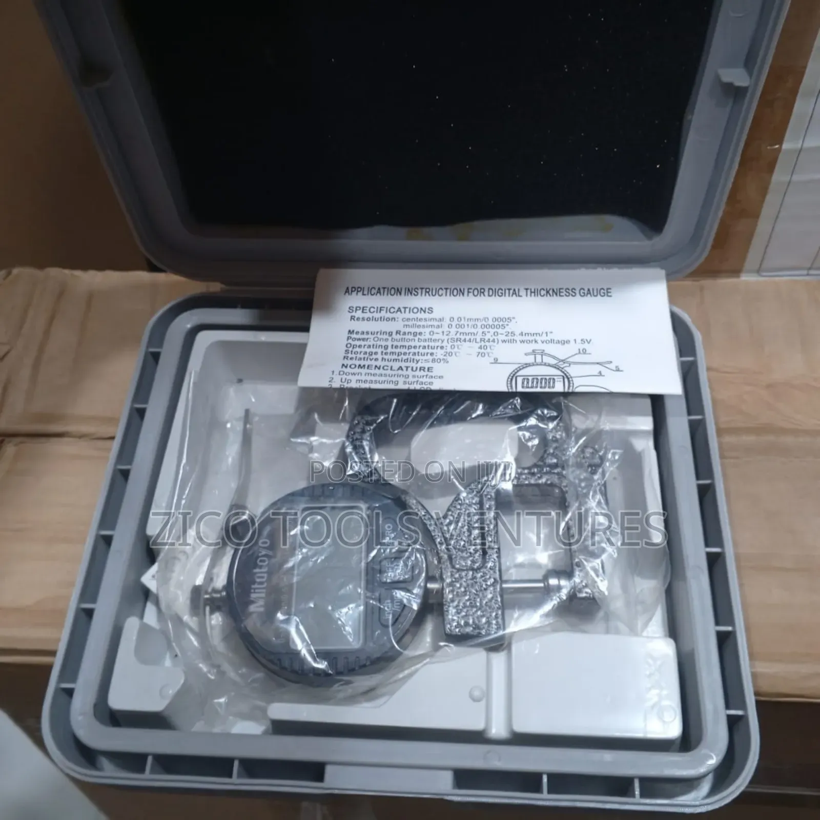 Mitutoyo Thickness Gauge