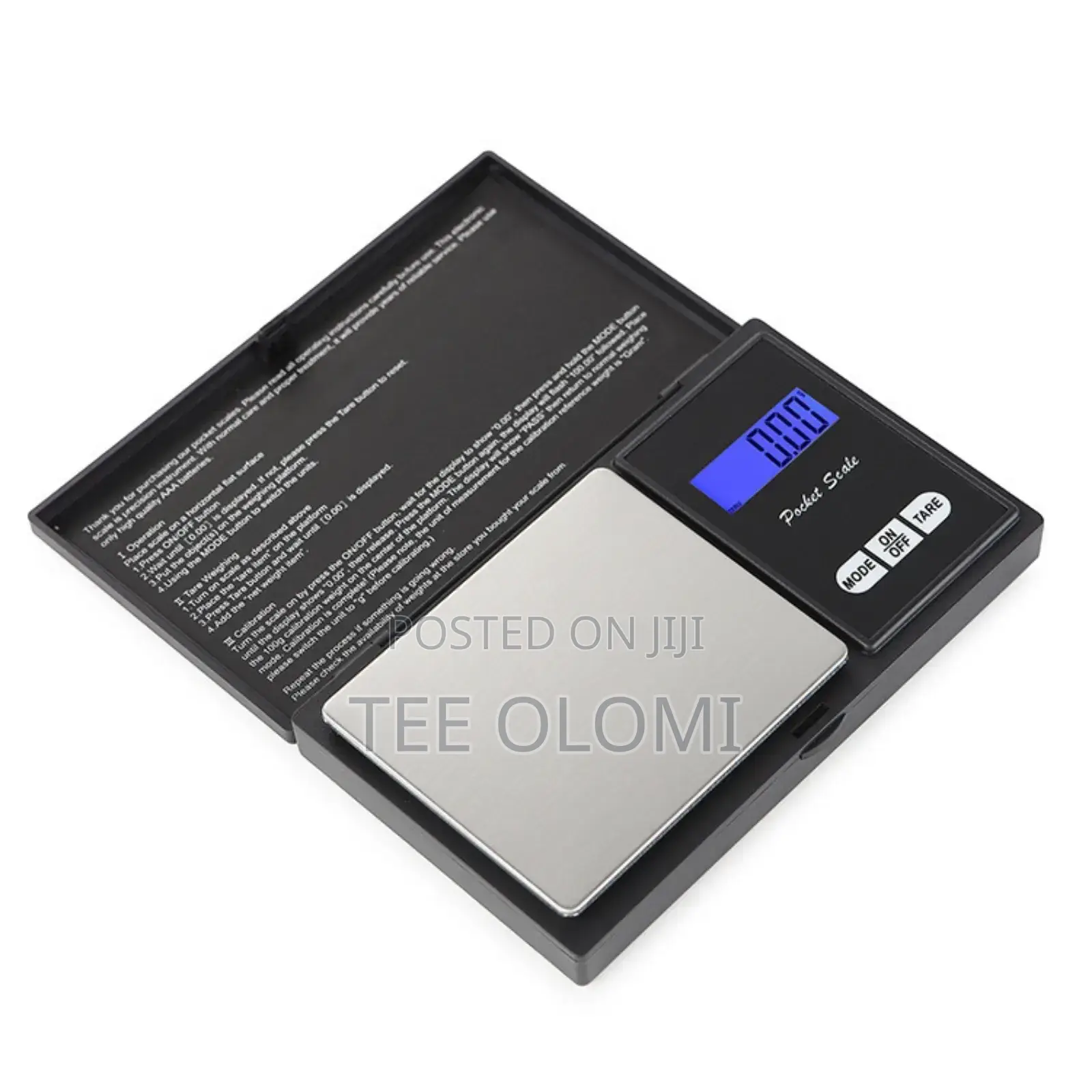 Digital Battery Operated Pocket Scale, 500g Max