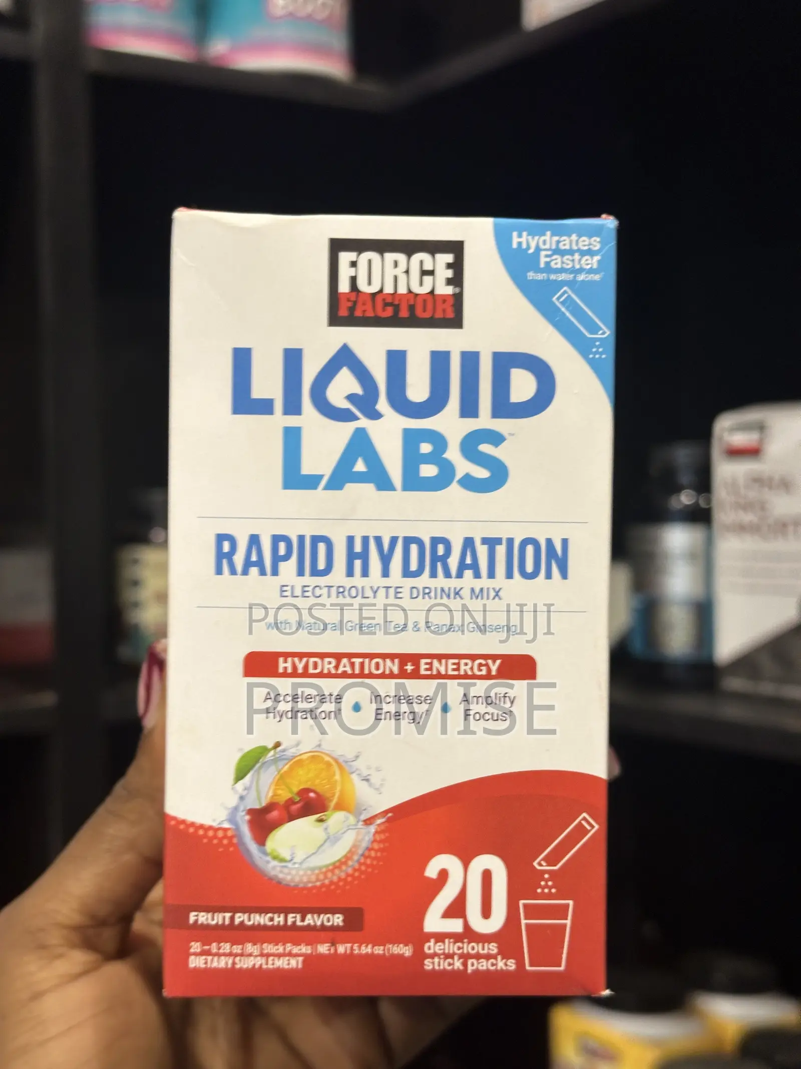 Liquid Labs Rapid Hydration Electrolyte Drink Mix