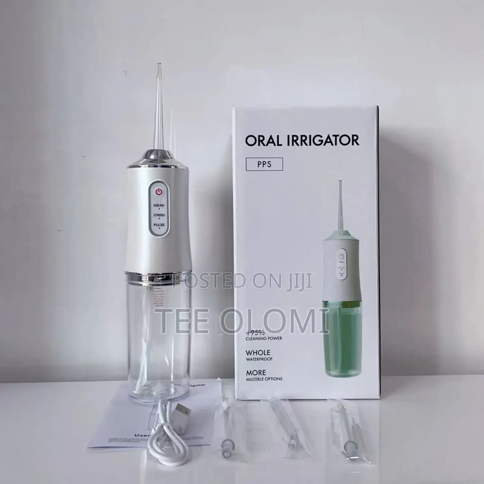 Oral Irrigator With 4 Nozzles, 220ml