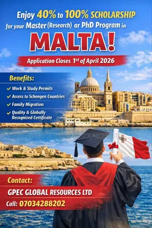 Scholarship Program to Study in Malta