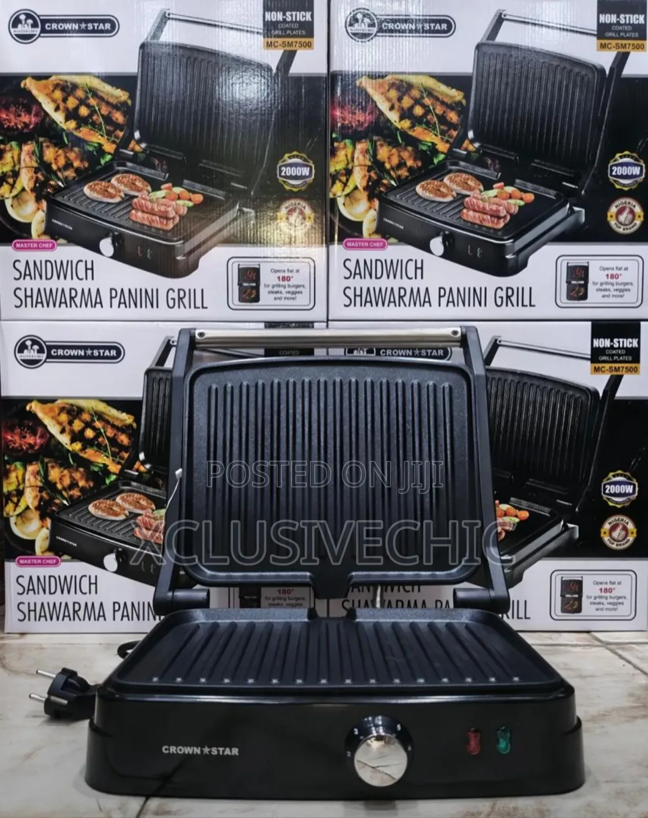 Crownstar Sandwich Shawarma Panini Grill