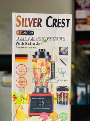 4litter Silver Creast Blender Brand New