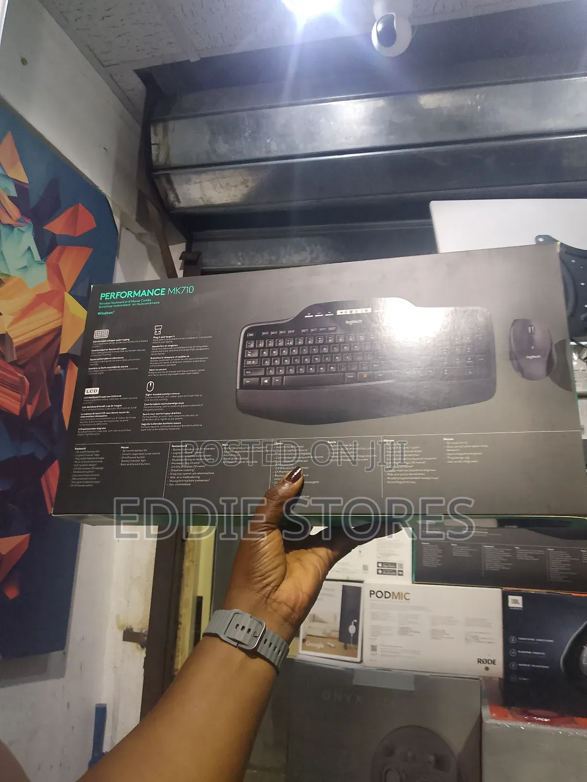 Logitech Performance Mk710 Wireless Keyboard and Mouse