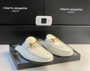 Classic Designer White Color Half Shoe