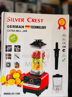 2.5 Litter Silver Creast Blender Brand New