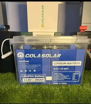 3.6kwh 12v Colasolar Lithium Battery