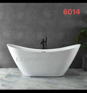 Acrylic White Bathtub