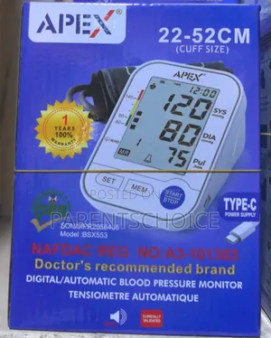 Apex Blood Pressure Monitor