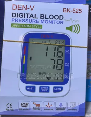 Rechargeable Blood Pressure Monitor