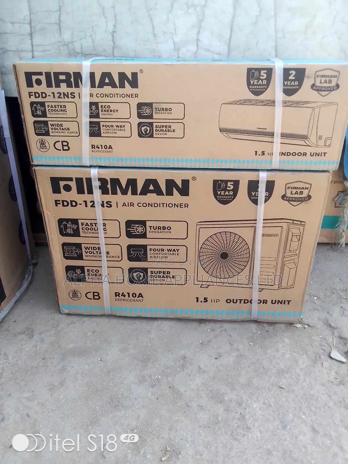 Firman Sumec Ac 1.5hp Normal