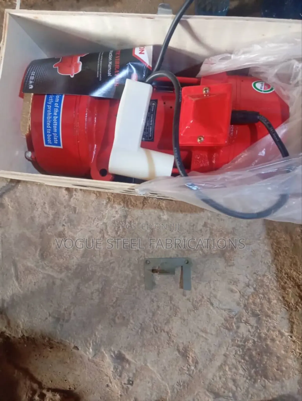 Original 3hp Block Electric Vibrator – Best for Block Molding
