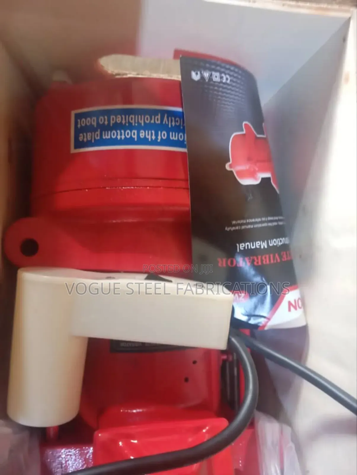 Original 3hp Block Electric Vibrator – Best for Block Molding