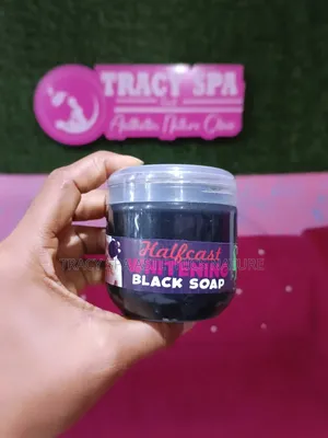 Half Cast Whitening Black Soap