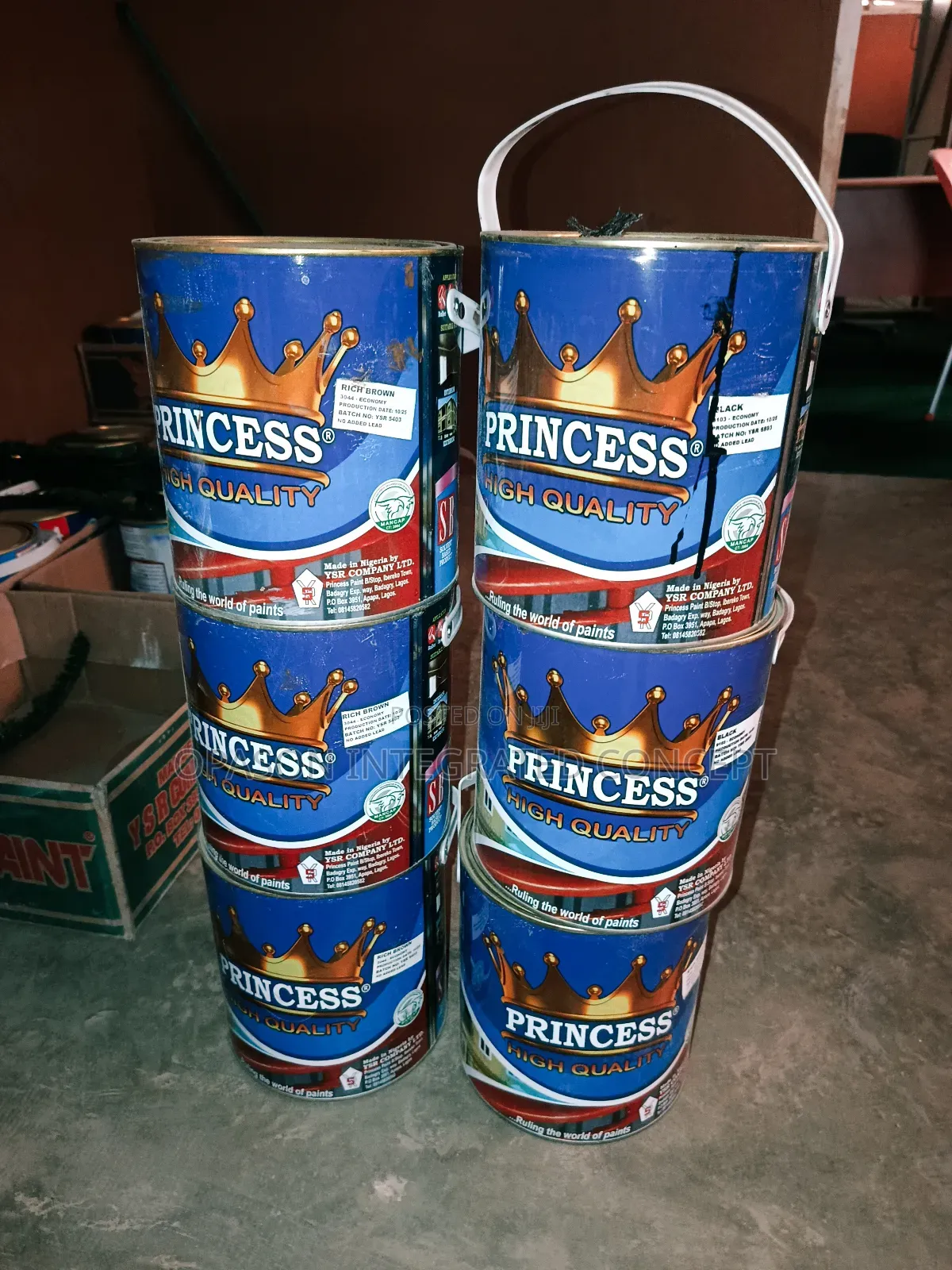 Princess Gloss Paint 4 Liters All Colors