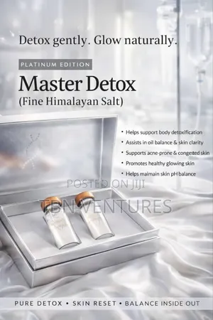 Master Detox Fine Himalayan Salt (Platinum Edition)