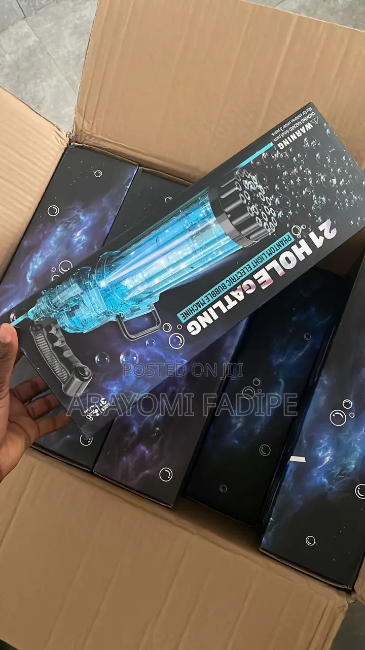 21-Hole Bubble Gun