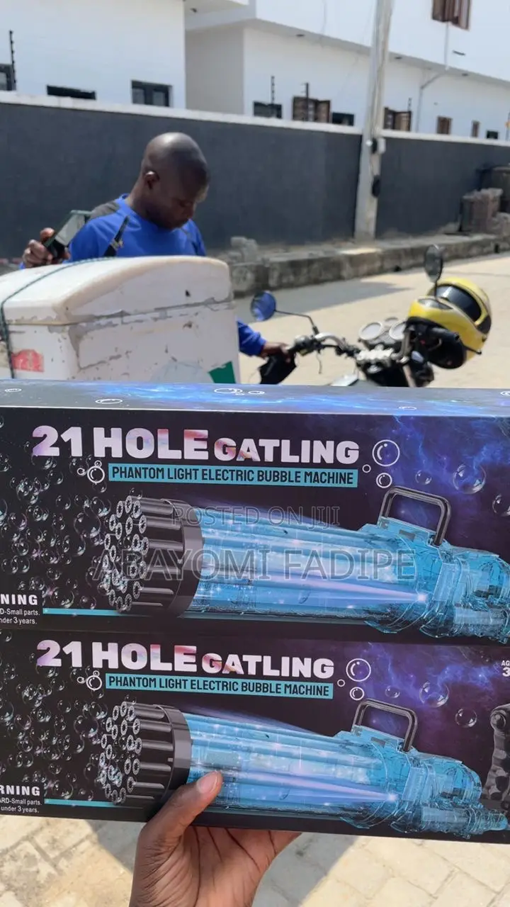 21-Hole Bubble Gun
