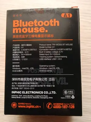 Wireless Bluetooth 3-mode Mute Business Office Gaming Mouse 2400dpi