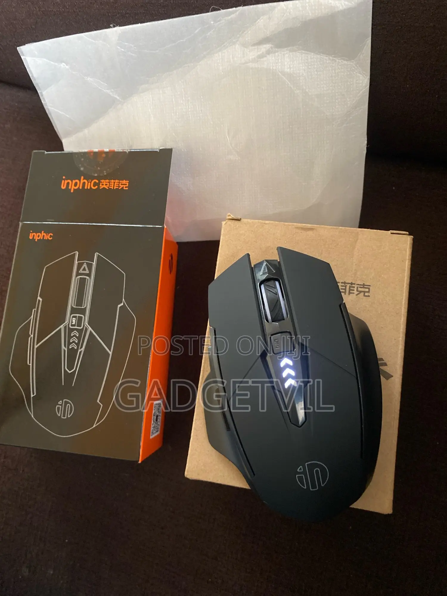 Wireless Bluetooth 3-mode Mute Business Office Gaming Mouse 2400dpi