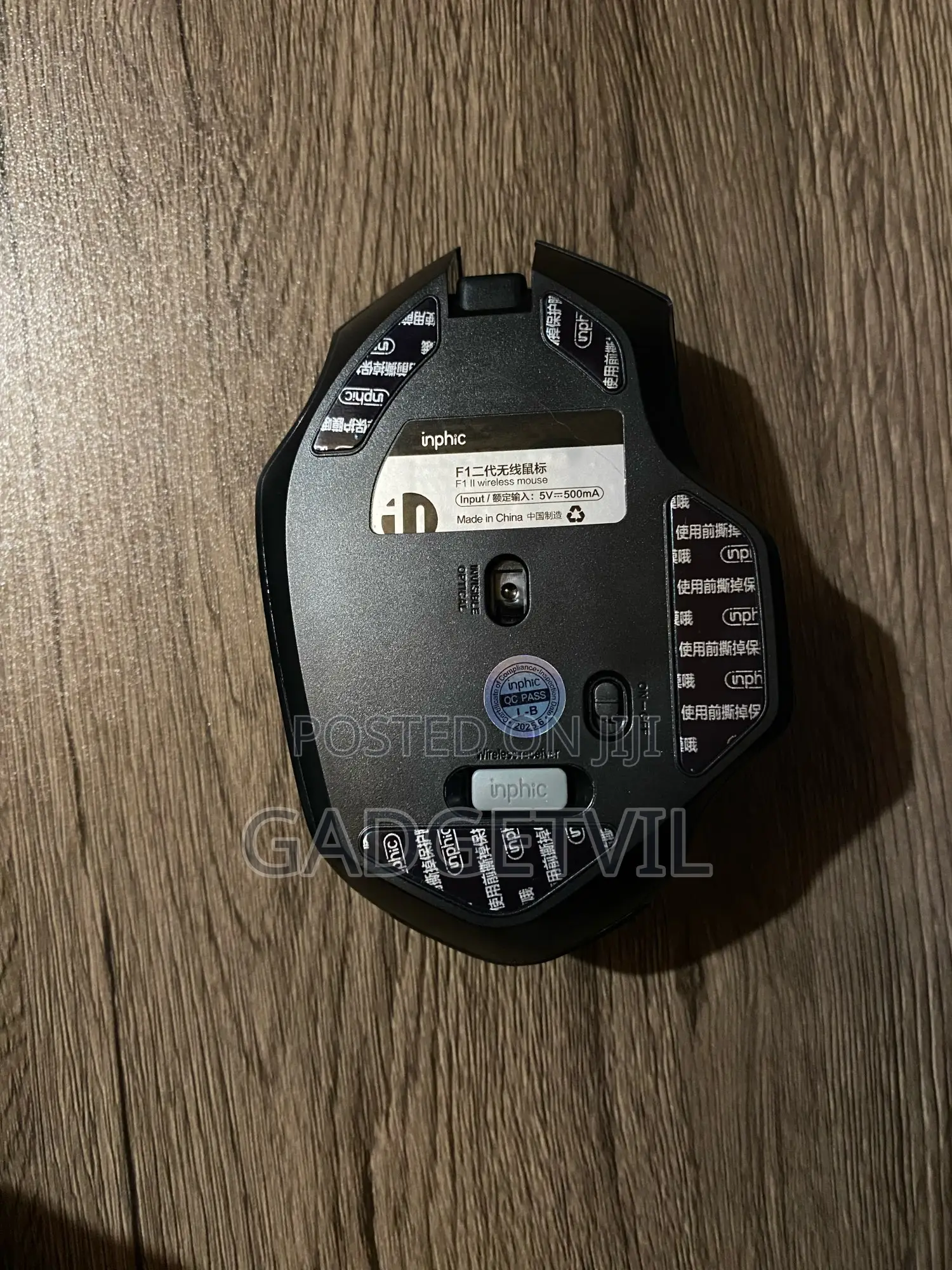 Wireless Bluetooth 3-mode Mute Business Office Gaming Mouse 2400dpi