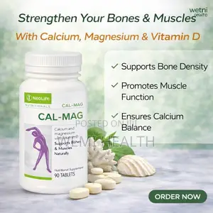 Chelated Cal-Mag With 500 Iu Vitamin D3 - 90 Tablets