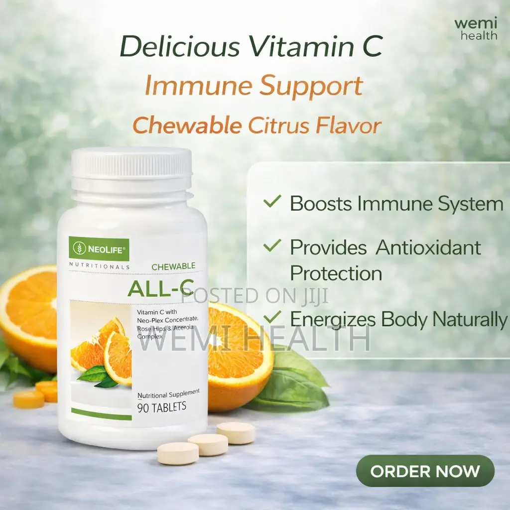 Chewable All-C - 90 Tablets Chewable Vitamin C
