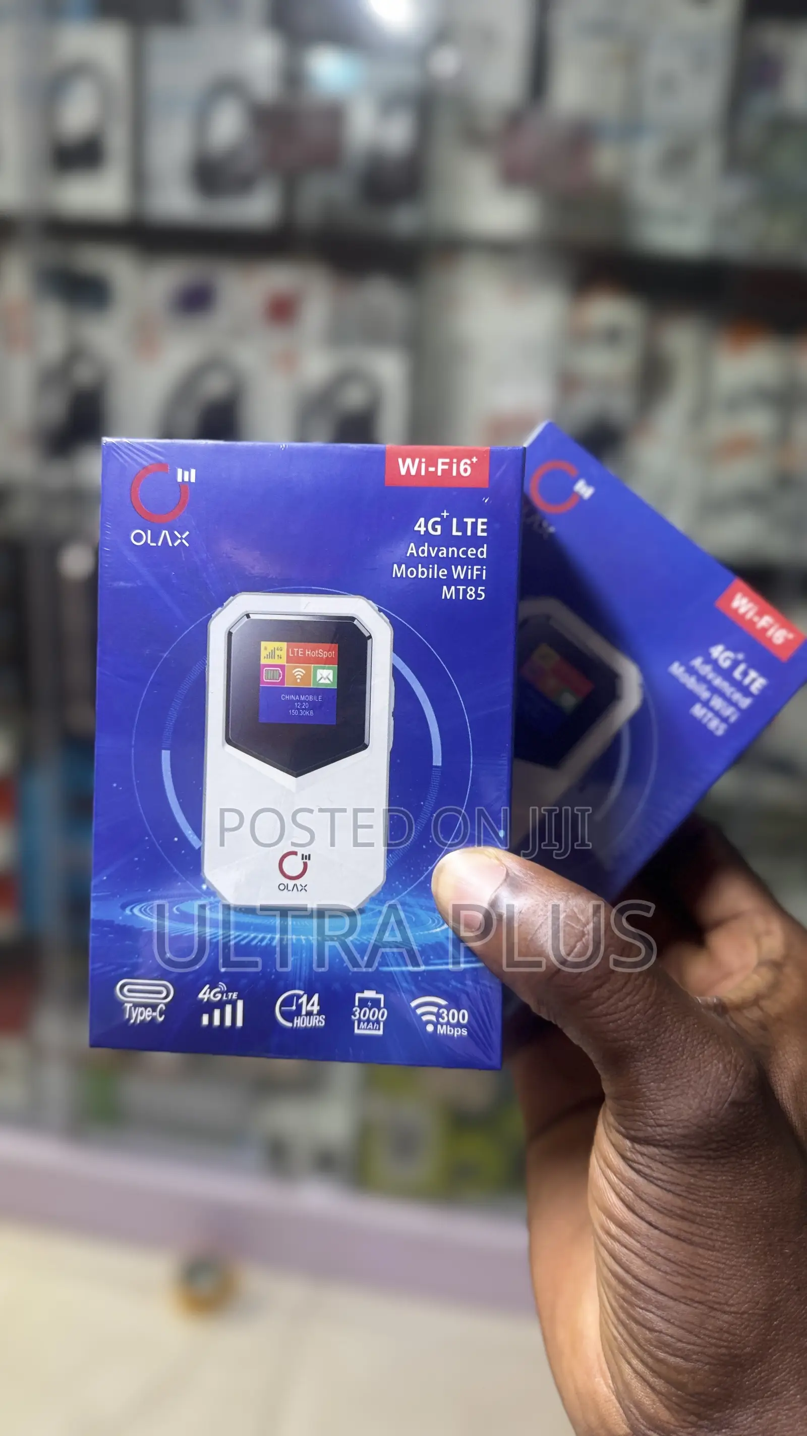 Olax Mt85 4g Wifi 6 Pocket Router