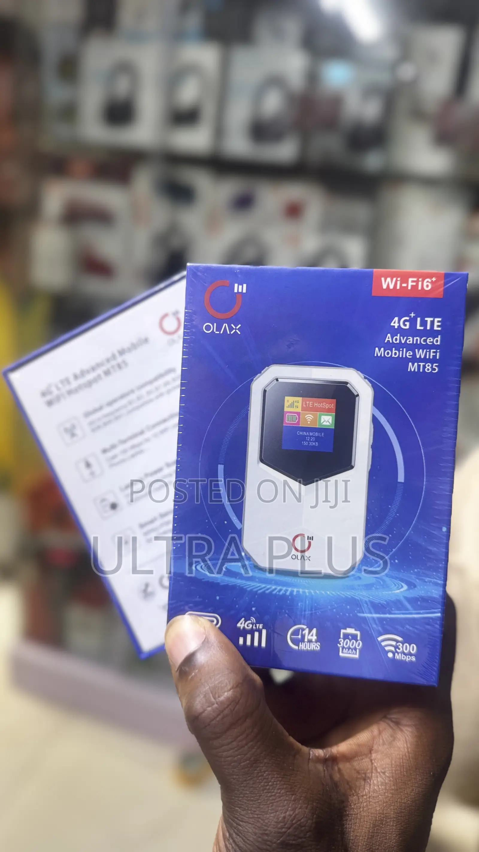 Olax Mt85 4g Wifi 6 Pocket Router