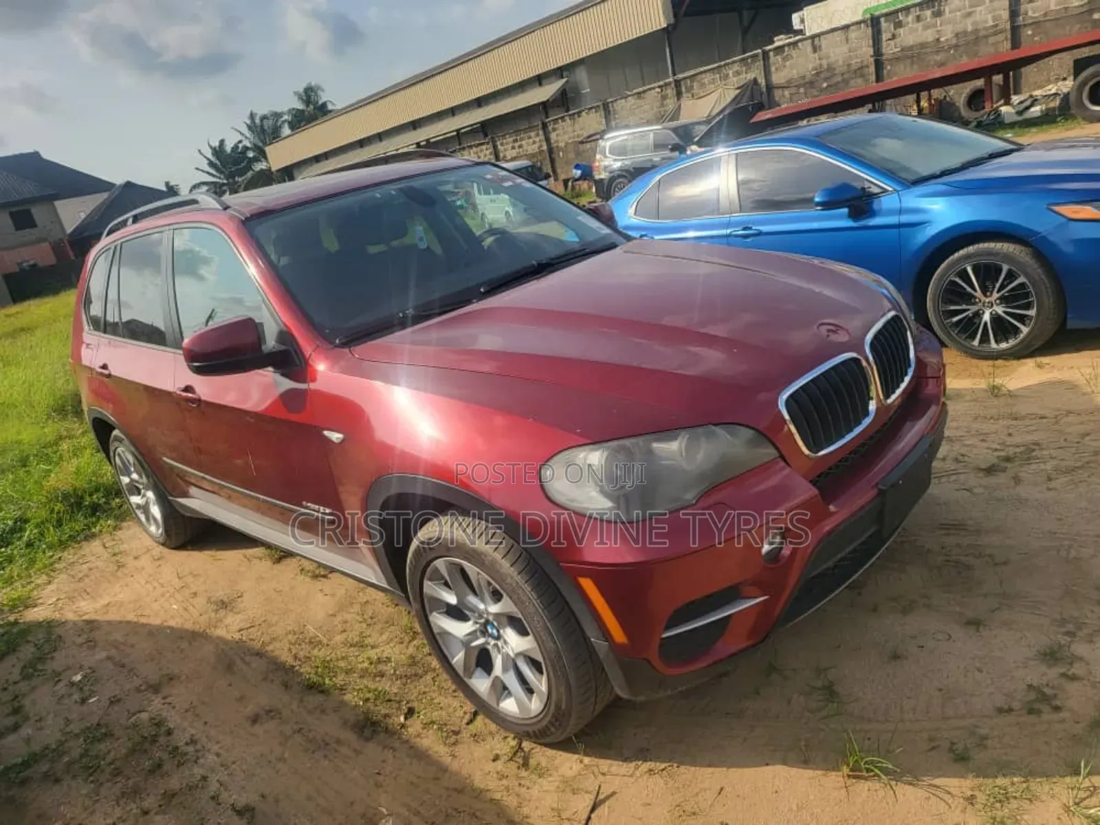 BMW X5 M50d 2012 Red